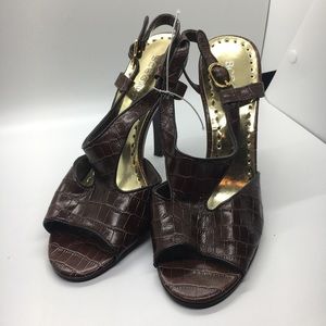 BCBGirls Nickole Sandals in Brown